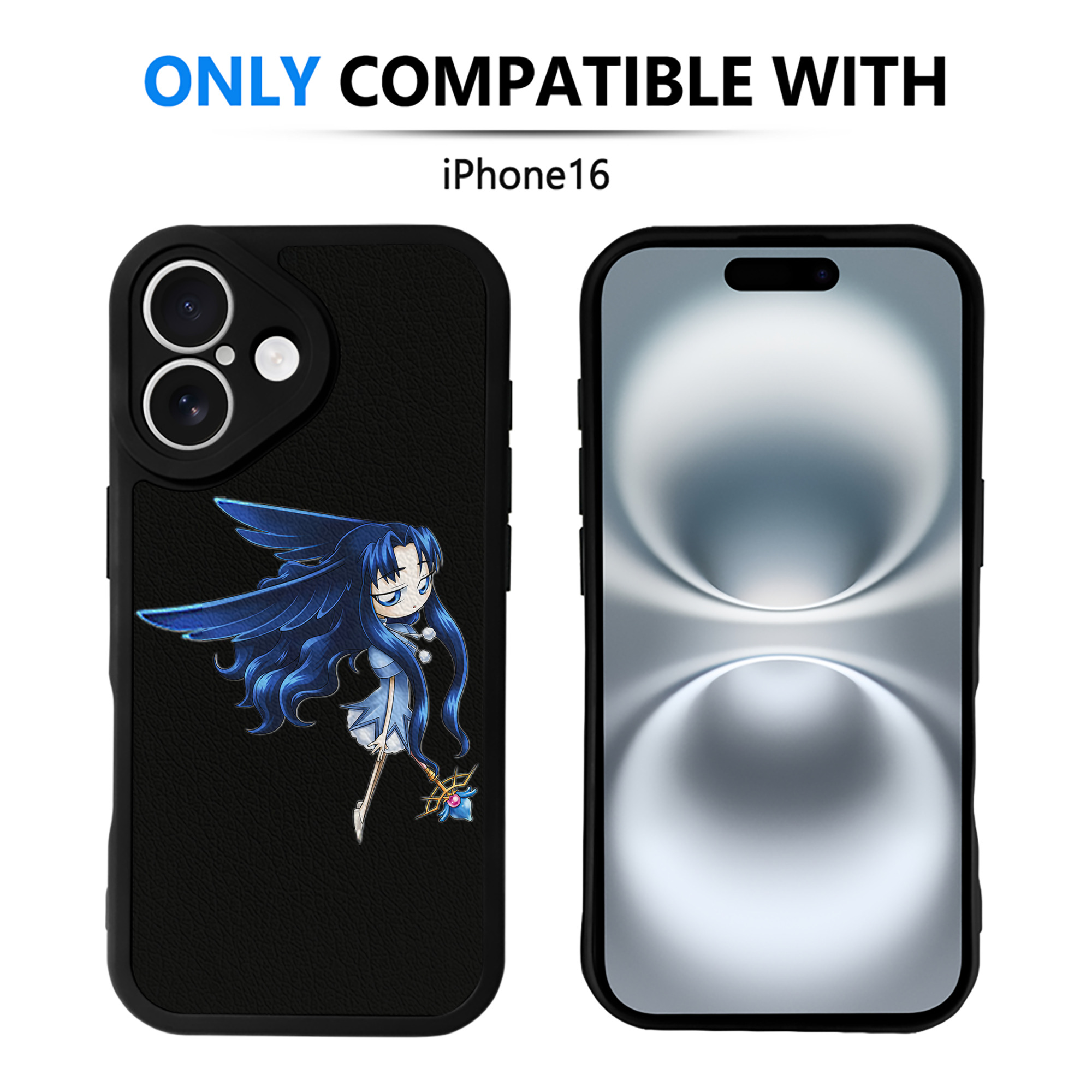 遊☆戯☆王 Yu-Gi-Oh! 【iPhone 16シリーズ対応】シリコンスマホケース（レザー調） 材質：シリコン